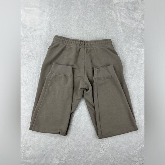 Nike Women Essentials Regular Fleece Track Pants Olive Grey Sz Small DX2320-040 - Picture 9 of 12